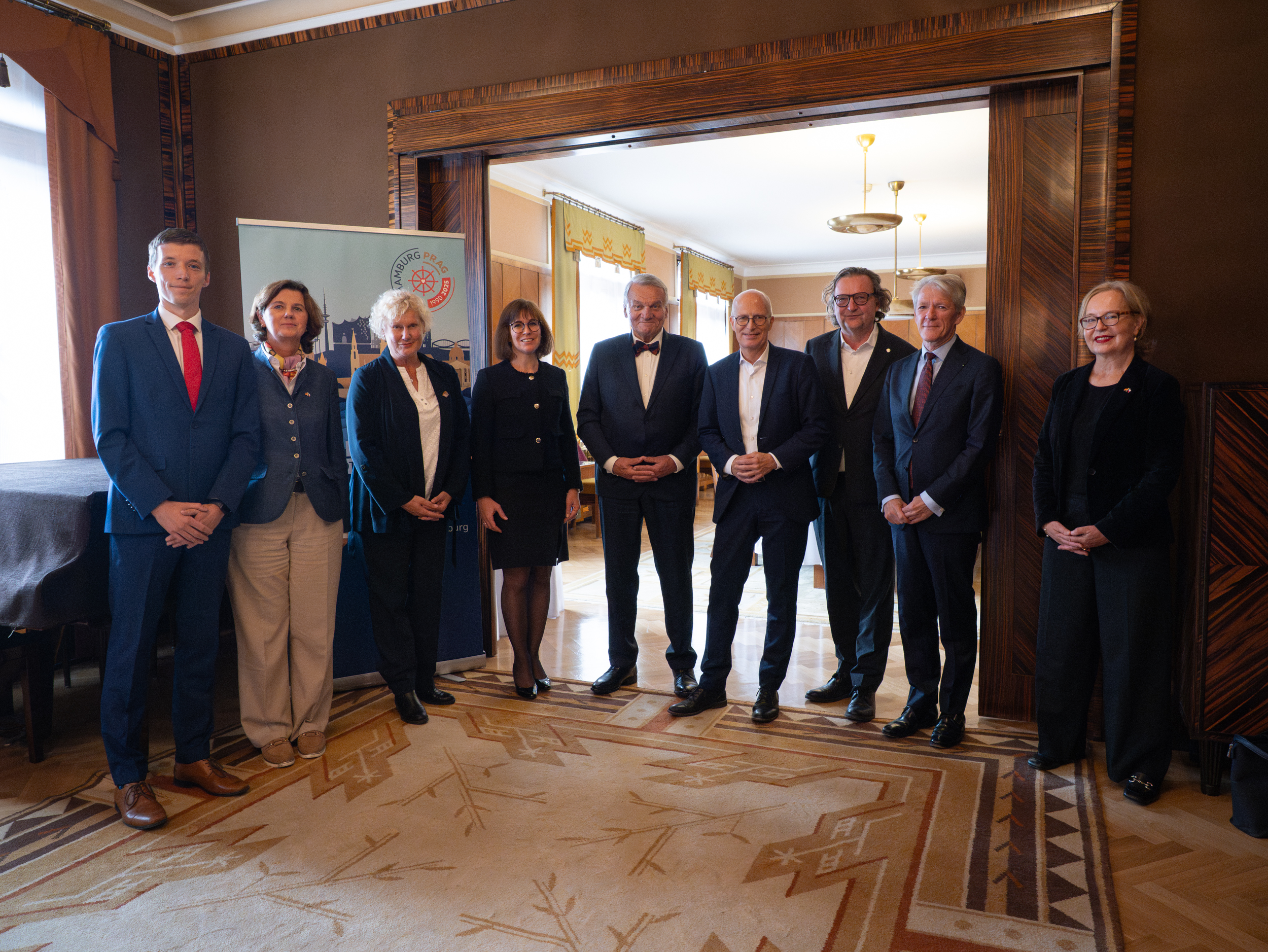 Z přijetí v Rezidenci primátora