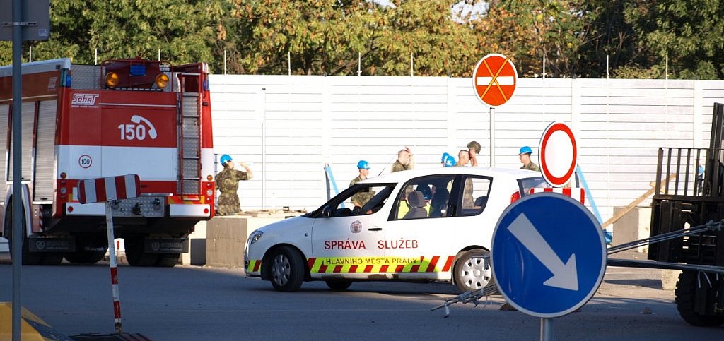 Ilustrační foto - protipovodňové cvičení