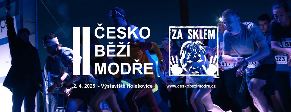 Česko běží modře