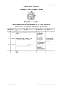Pozvanka_Program_14-_jednání_Výboru_pro_sport_a_volný_čas_ZHMP_dne_20-2-2025