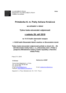Týdne česko-slovenské vzájemnosti